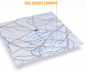 3d view of Galekgatshwane