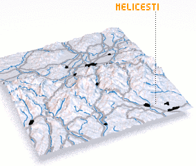 3d view of Meliceşti