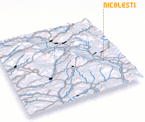 3d view of Nicoleşti