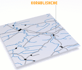 3d view of Korablishche