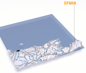 3d view of Sfáka