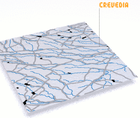 3d view of Crevedia