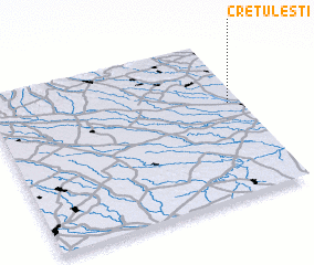 3d view of Creţuleşti