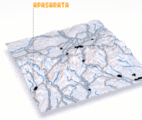 3d view of Apa Sărată