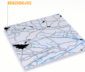 3d view of Brazii de Jos