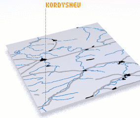 3d view of Kordyshëv