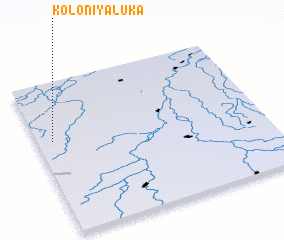 3d view of Koloniya Luka