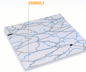 3d view of Skanuļi