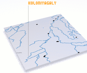 3d view of Koloniya Galy