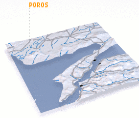 3d view of Póros