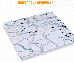 3d view of Marʼyanovka Pervaya