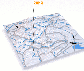 3d view of Roma