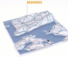 3d view of Árgennos