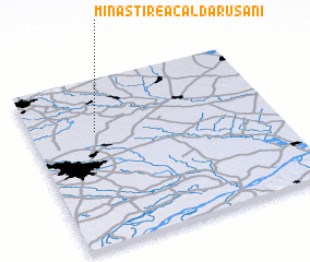 3d view of Mînăstirea Căldăruşani