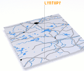 3d view of Lyntupy