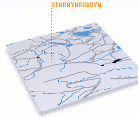 3d view of Staraya Rudnya