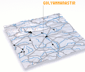 3d view of Golyam Manastir