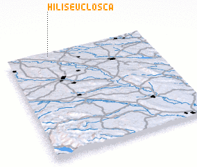 3d view of Hiliseu-Cloşca