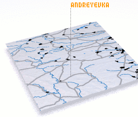 3d view of Andreyevka