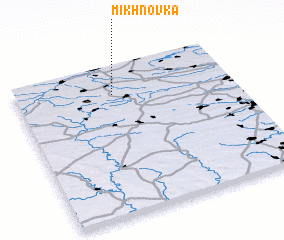 3d view of Mikhnovka