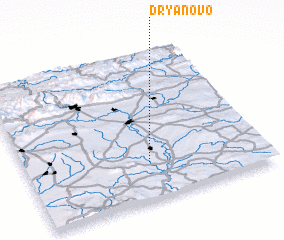 3d view of Dryanovo