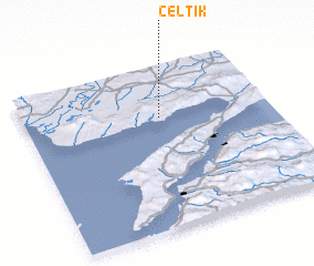 3d view of Çeltik