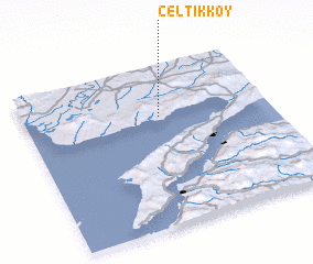 3d view of Çeltikköy