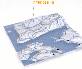 3d view of Zerdalilik