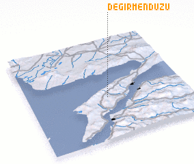 3d view of Değirmendüzü