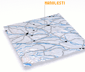 3d view of Manoleşti