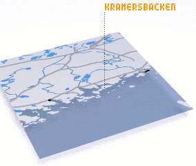 3d view of Krämersbacken