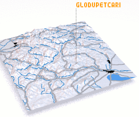 3d view of Glodu Petcari