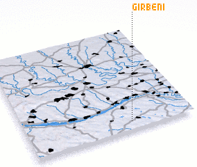 3d view of Gîrbeni