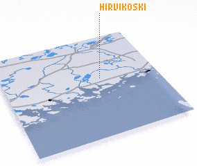 3d view of Hirvikoski