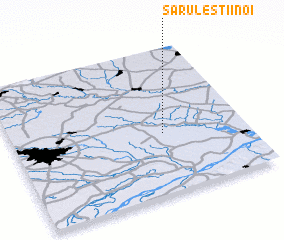 3d view of Săruleştii Noi