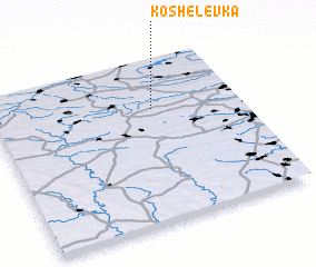 3d view of Koshelëvka