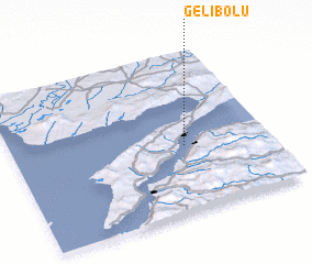 3d view of Gelibolu