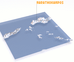 3d view of Marathókampos