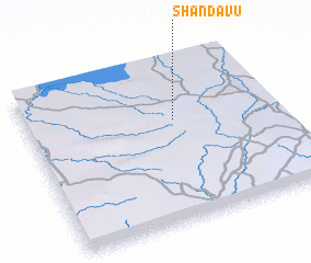 3d view of Shandavu