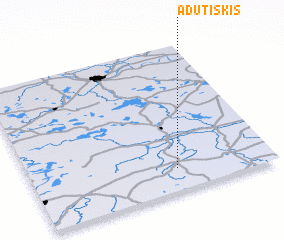 3d view of Adutiškis