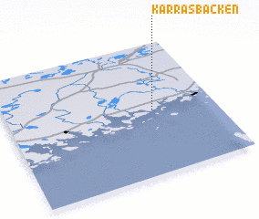 3d view of Kärrasbacken