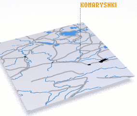 3d view of Komaryshki