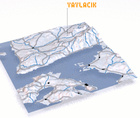 3d view of Yaylacık