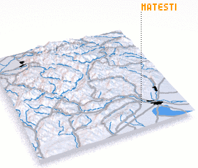 3d view of Măteşti