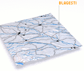 3d view of Blăgeşti