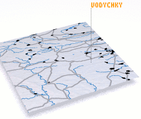 3d view of Vodychky