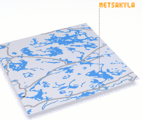 3d view of Metsäkylä