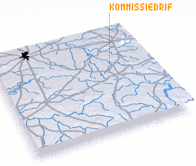 3d view of Kommissiedrif