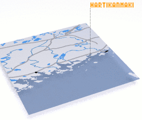 3d view of Hartikanmäki