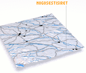 3d view of Mogoşeşti-Siret